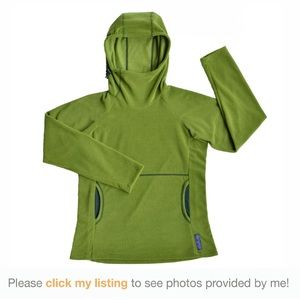 Melanzana Microgrid Hoody Turf Green Women’s Medium